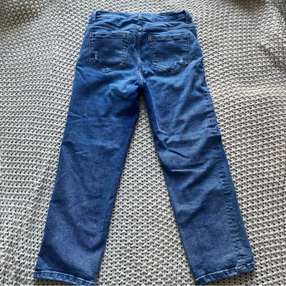 Kensie vintage luxe “the Ella” high rise straight dark jeans - Picture 3 of 5